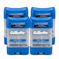 4 Pack Men's Cooling Clear Gel Antiperspirant Deodorant - Gillette