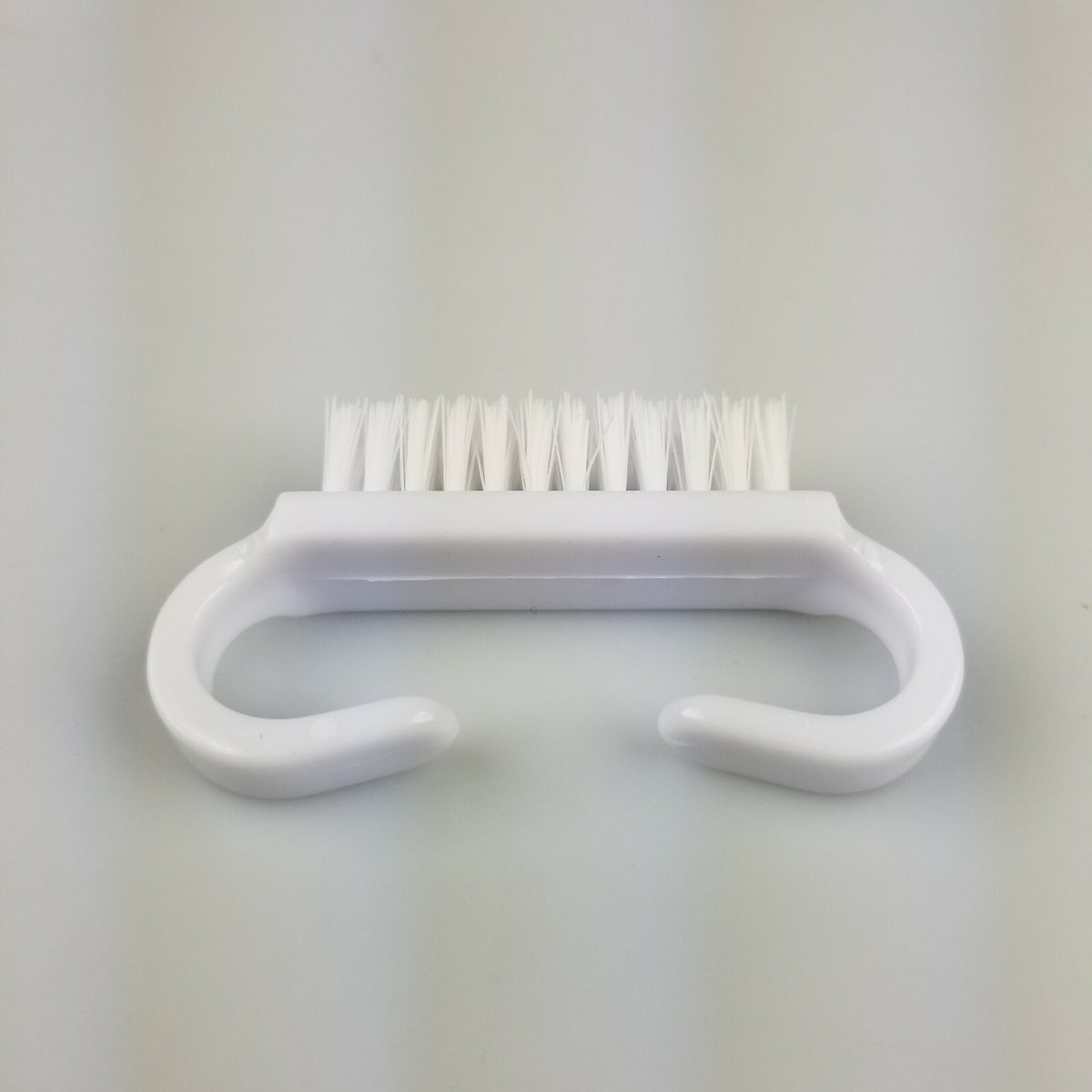 5 Pack White Nail Cleaning Brushes Set - Manicure Tool