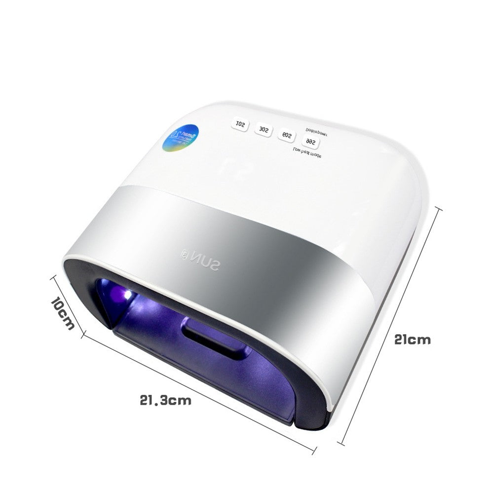Electric Nail Polish Dryer with Auto Sensor and UV Light - Manicure Equipment
