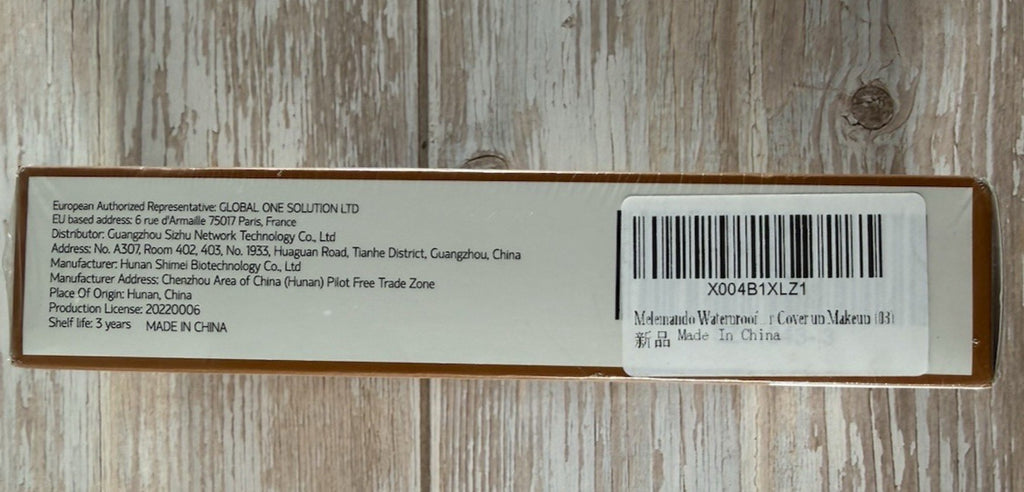 Waterproof Long-Lasting Leg Makeup - Bronze Effect, All-Day Cover