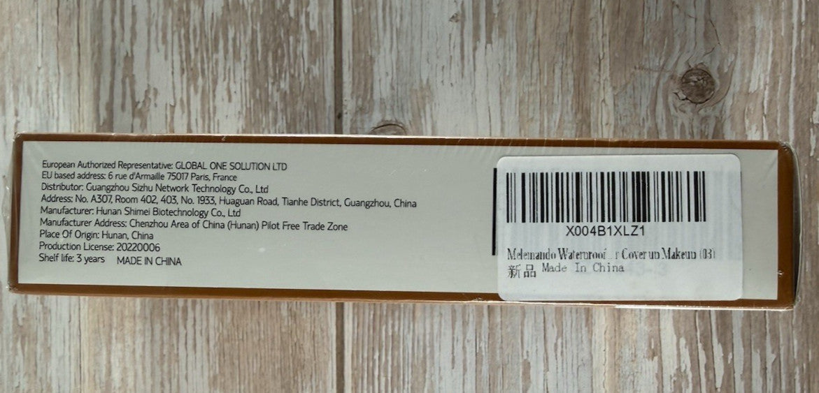 Waterproof Long-Lasting Leg Makeup - Bronze Effect, All-Day Cover