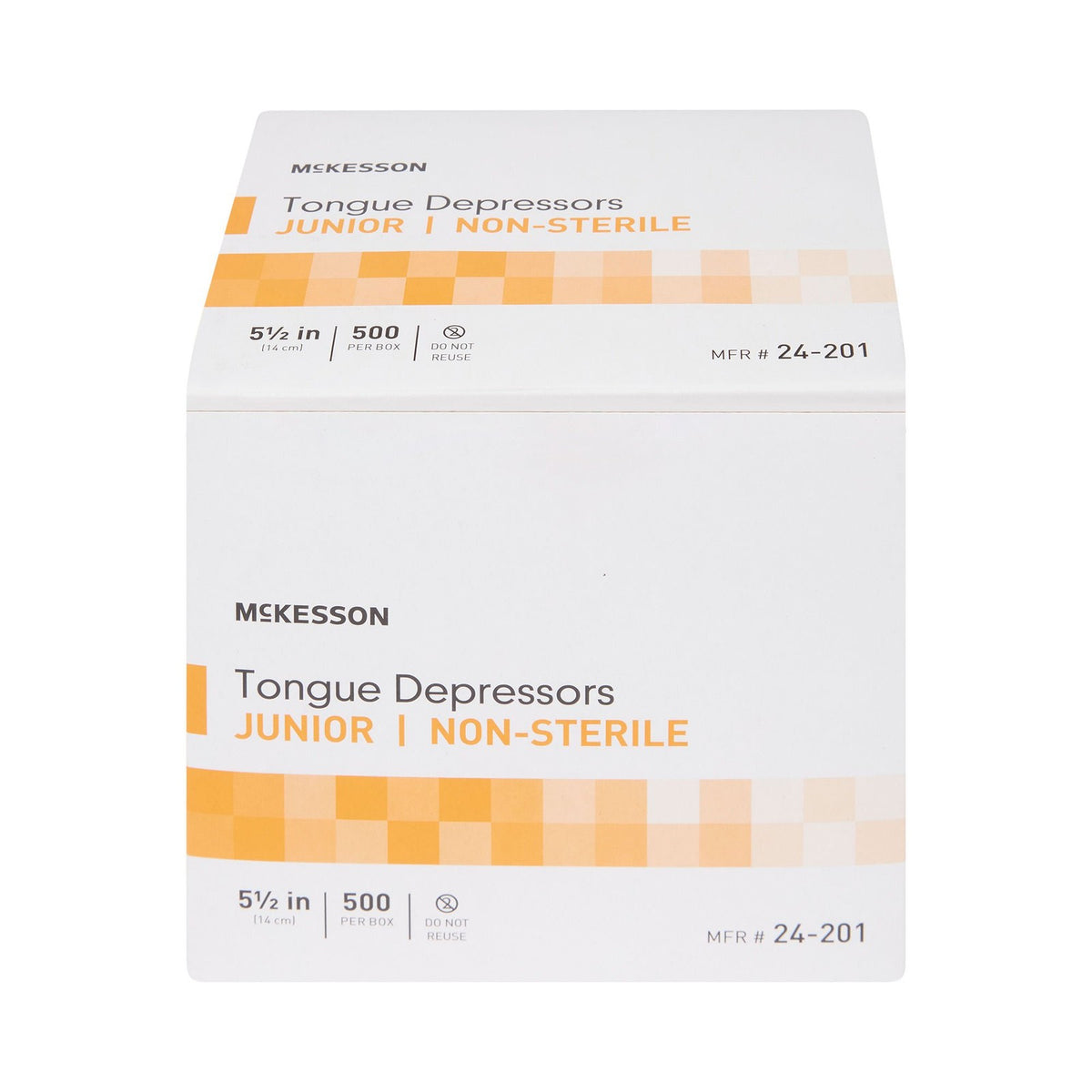 Non-Sterile Wooden Tongue Depressors 6-Inch Pack of 500 for Medical & Craft Use