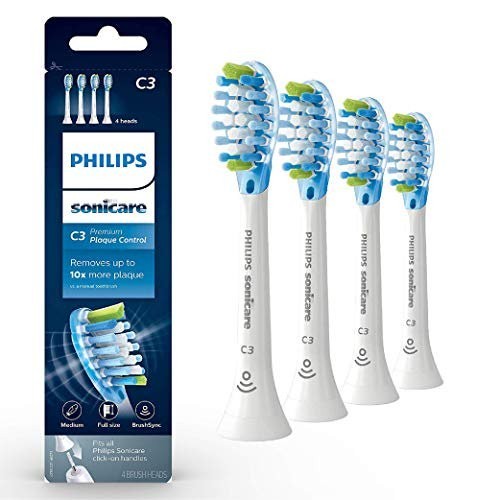 Philips Sonicare C3 Premium Plaque Control Brush Heads - White 8-Pack HX9044/17
