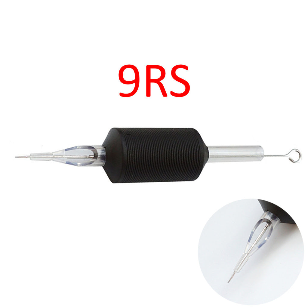 Round Shader Tattoo Needle with Tube Combo 25mm Grip – 20 Packs