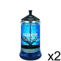 Disinfecting Glass Jar for Salon & Barber Tools - 21 oz, 2 Pack