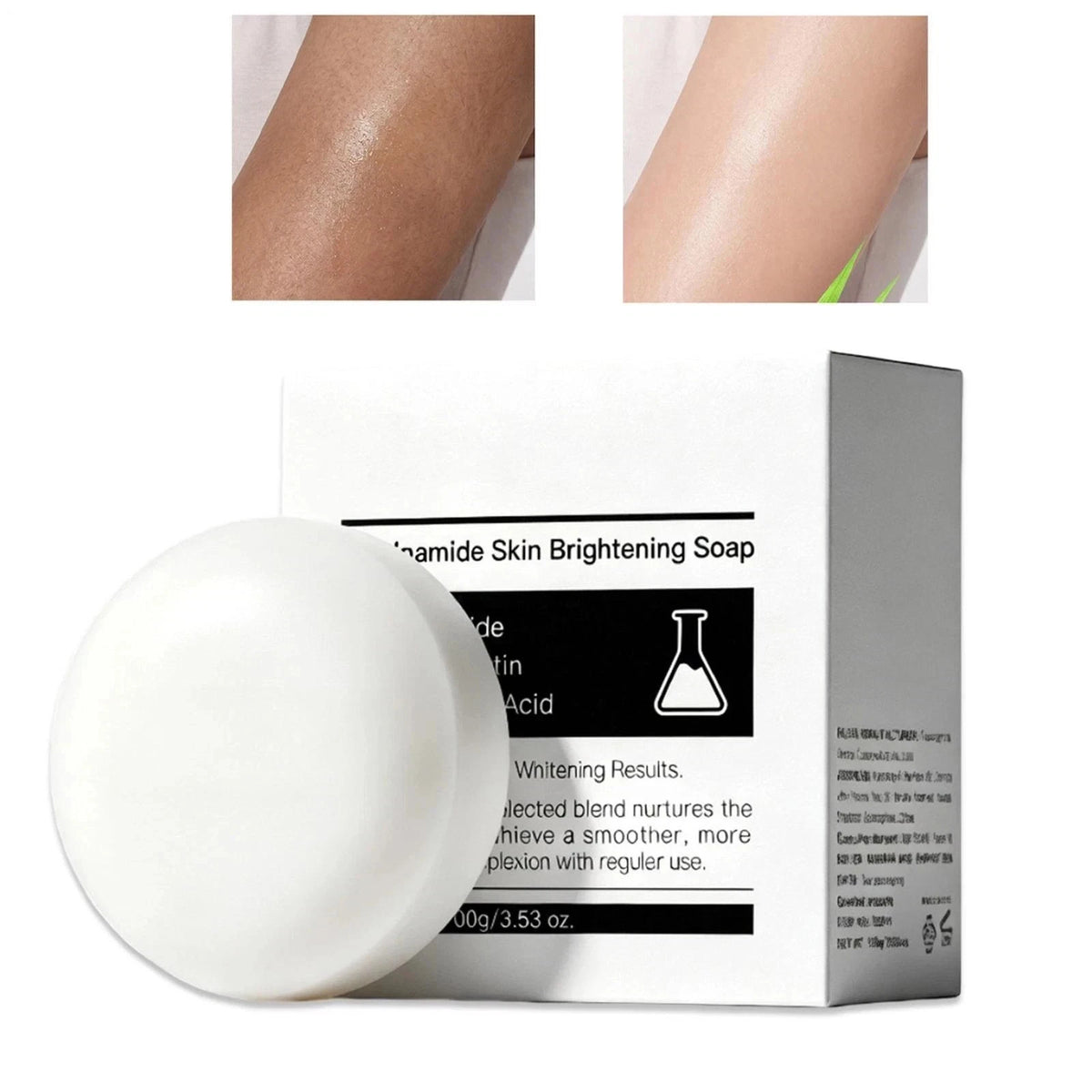 Niacinamide & Brightening Cleansing Soap Bar for Face & Body - 100g