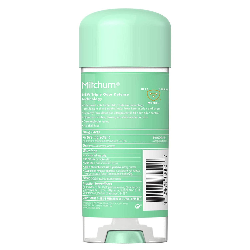 Women’s Clear Gel Antiperspirant Deodorant 3.4oz - 4 Pack