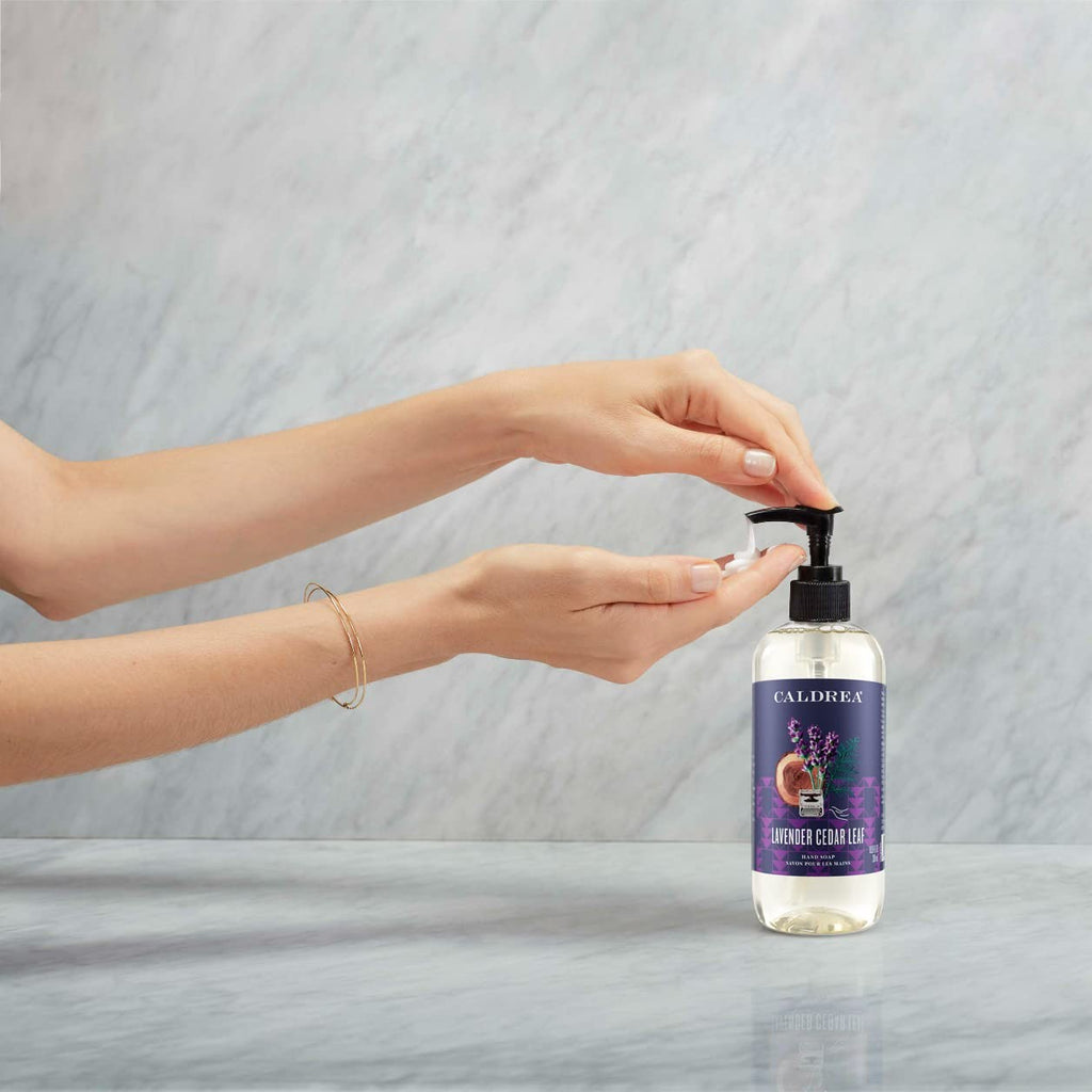 Natural Hand Wash Soap with Aloe Vera & Olive Oil - Calming Essential Oils