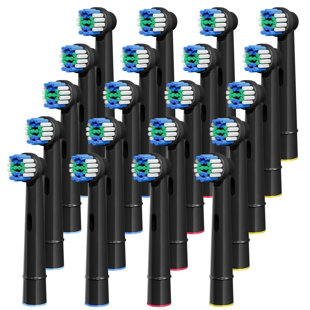 20PCS Electric Toothbrush Replacement Heads Compatible with Oral Braun Handles