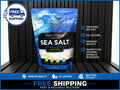 Coarse Grain Sea Salt 5 lb Bag - Natural Ocean Salt for Cooking & Grilling