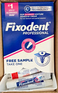 Denture Adhesive Cream 0.35 oz - 50 Tubes Pack for Secure Fit