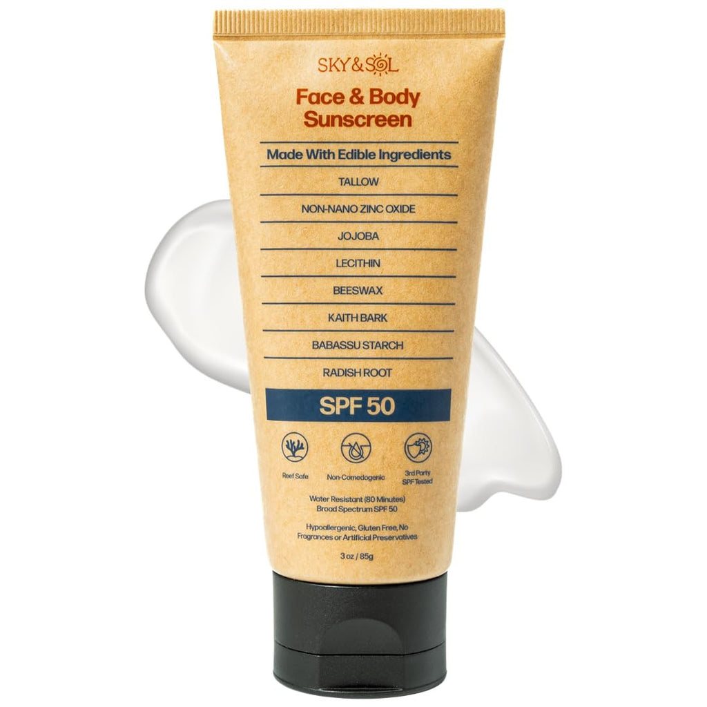 Mineral Sunscreen SPF 50 Natural Broad Spectrum UV Protection