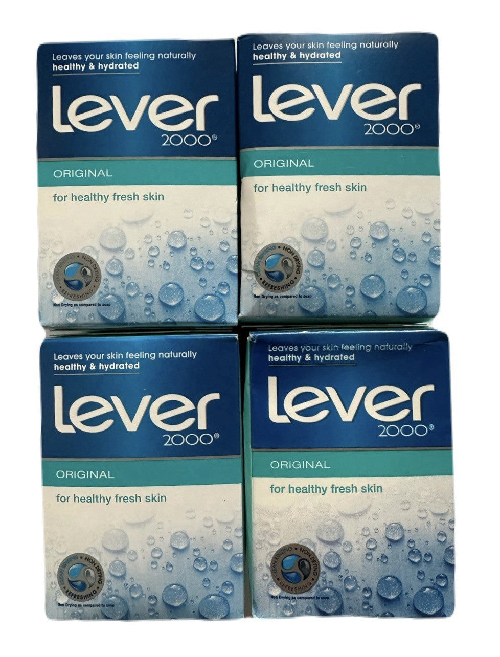 4 Pack Lever 2000 Original Bar Soap Made in USA - 4oz Discontinued