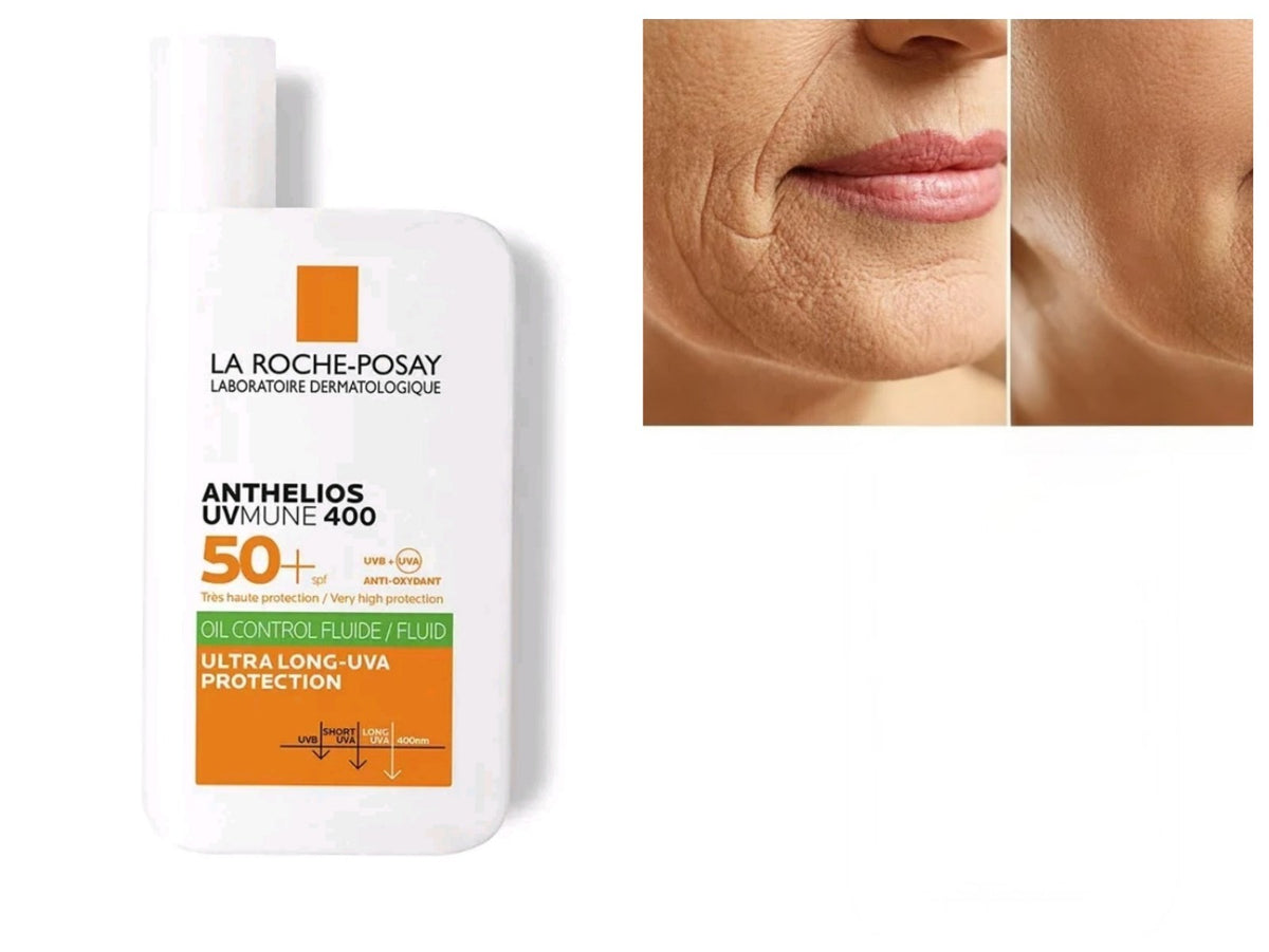 Oil Control Sunscreen SPF 50+ for Sensitive & Oily Skin - Matte Finish, Water Resistant