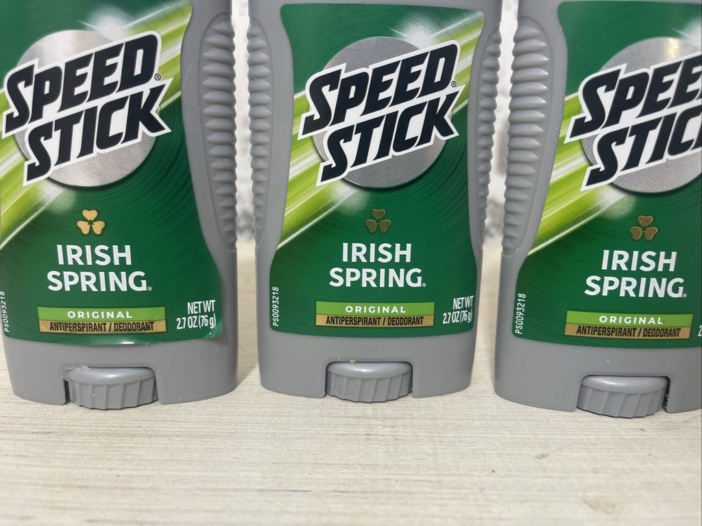 Speed Stick Antiperspirant Deodorant Irish Spring Original 2.7Oz Pack of 3