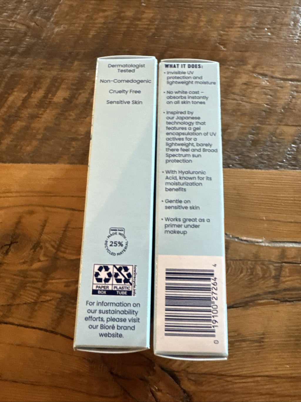 Biore UV Aqua Rich SPF50 Weightless Face Moisturizer - 1.7 oz