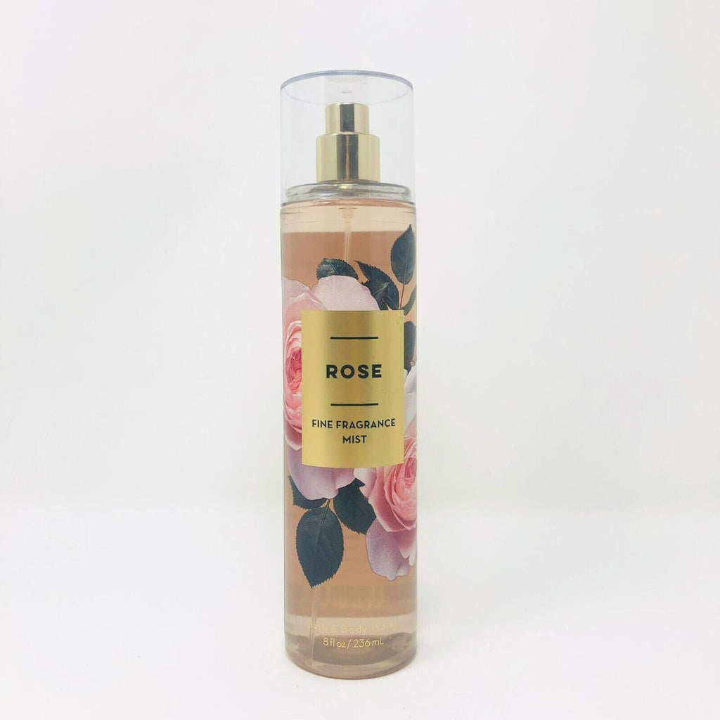 Bath and Body Works Rose Fragrance Mist Lotion Shower Gel Set - Multiple Variants