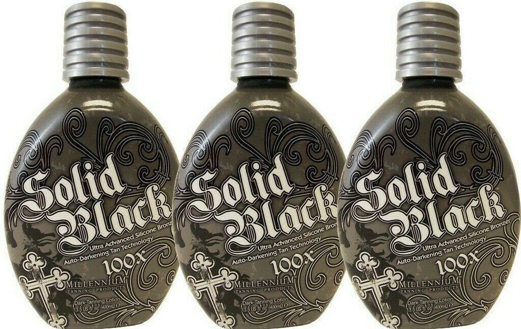 Indoor Dark Tanning Lotion - 13.5oz Black Sunbed Tanning Product