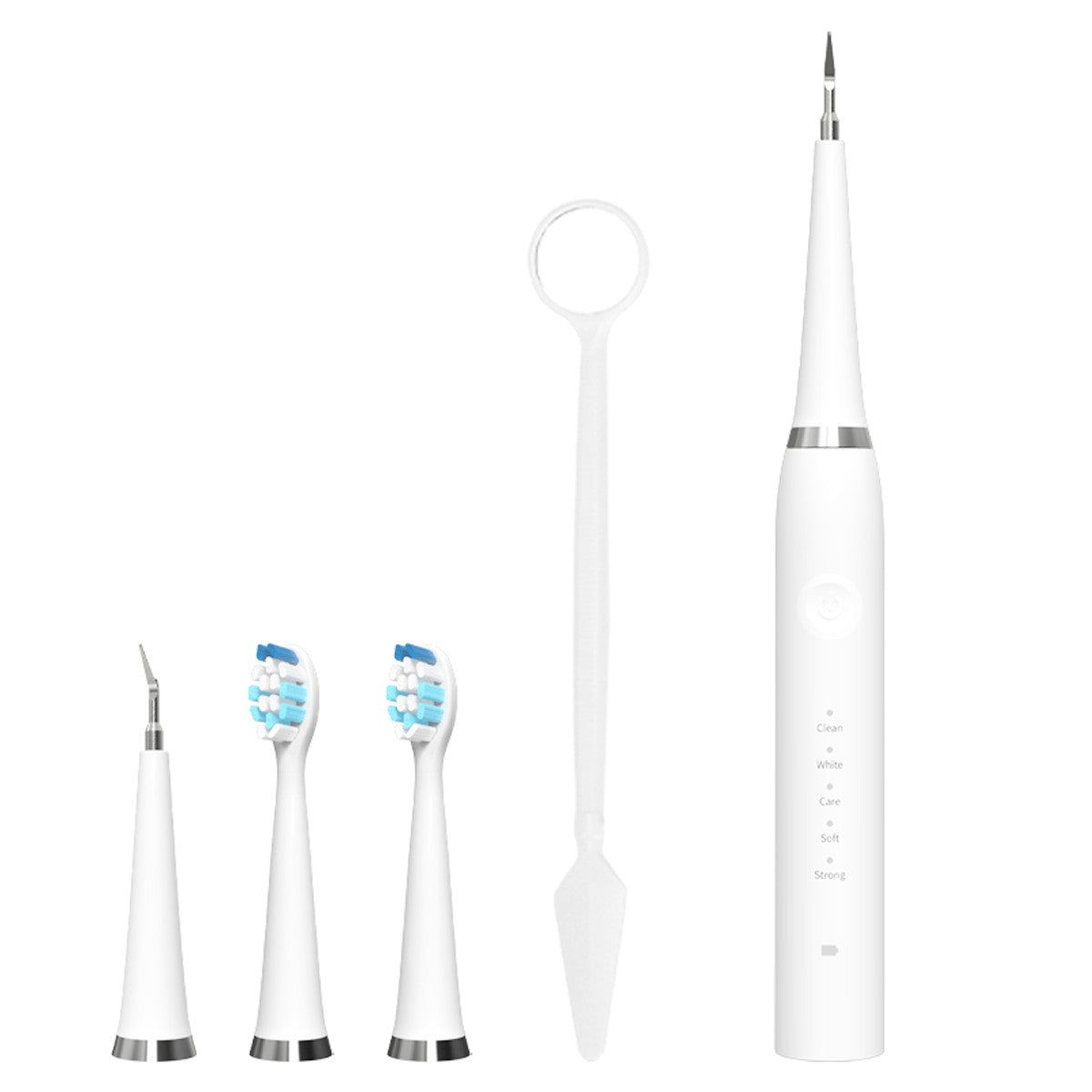 Ultrasonic Teeth Cleaner Kit for Dental Plaque & Stain Removal - Oral Care Device