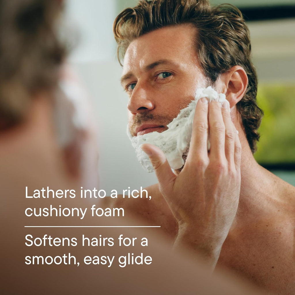 Men's Foaming Shave Gel with Aloe Vera - 3 Pack, 6.7oz | Soothes & Protects Skin