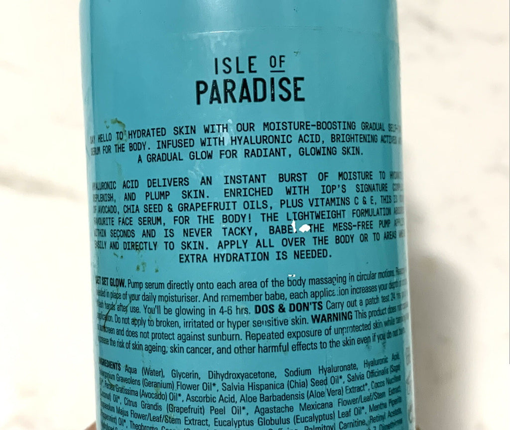 Self Tan Serum with Hyaluronic Acid - Hydrating Body Tan Lotion 5.07 oz