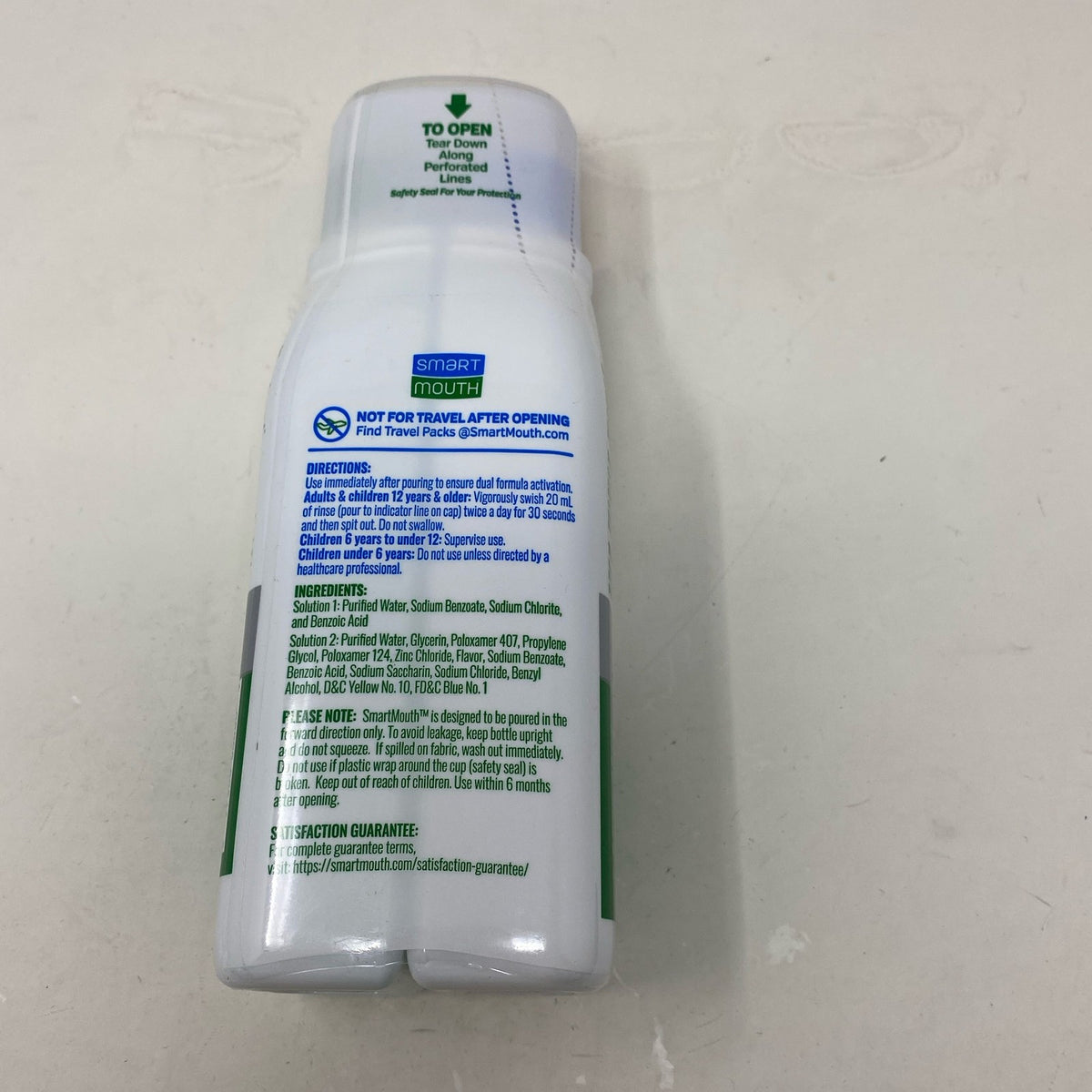 Zinc-Activated Fresh Mint Mouthwash - Alcohol-Free, 16 Fl Oz