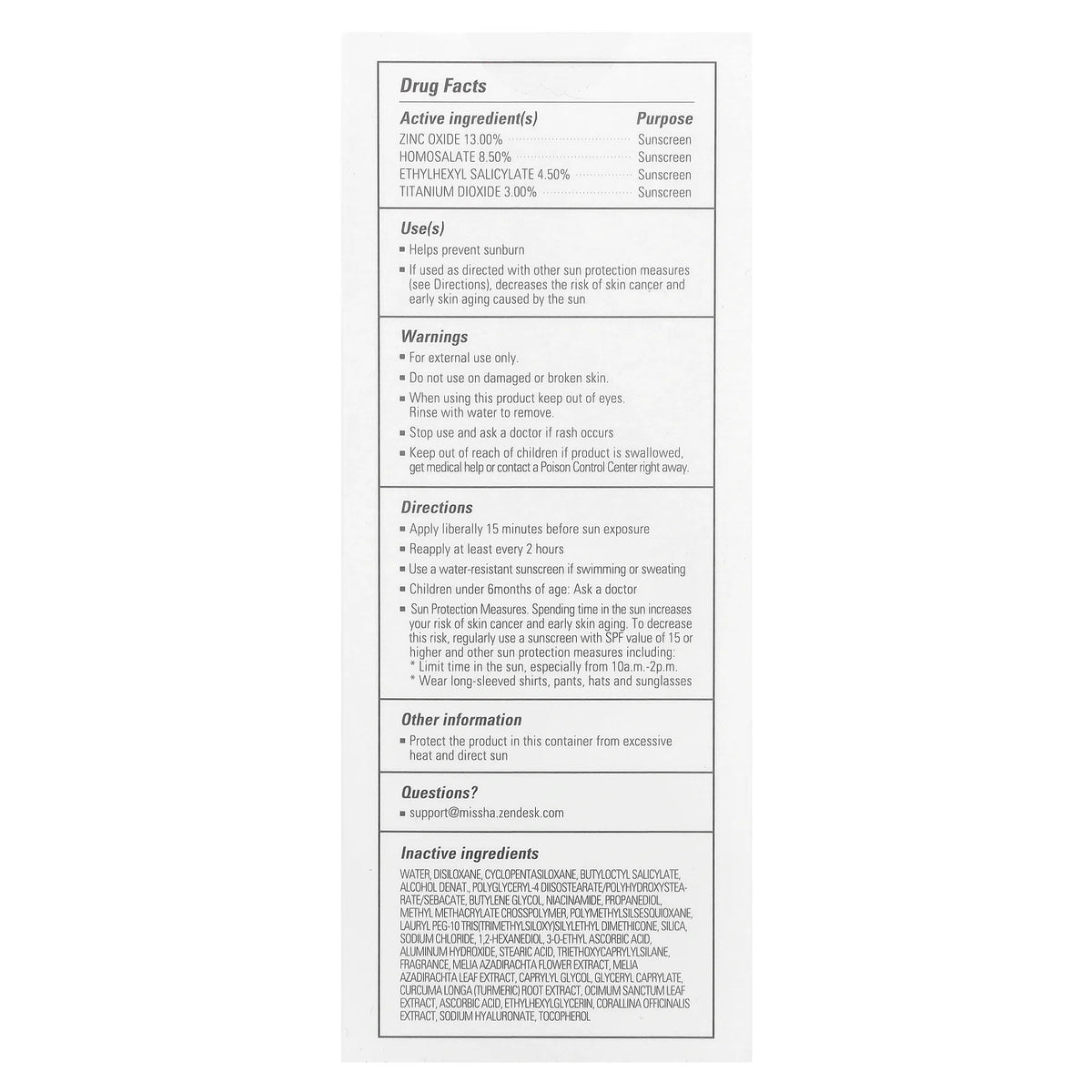 SPF 50 Sunscreen with Vitamin C - Broad Spectrum, Lightweight & Non-Sticky - 2.36 fl oz
