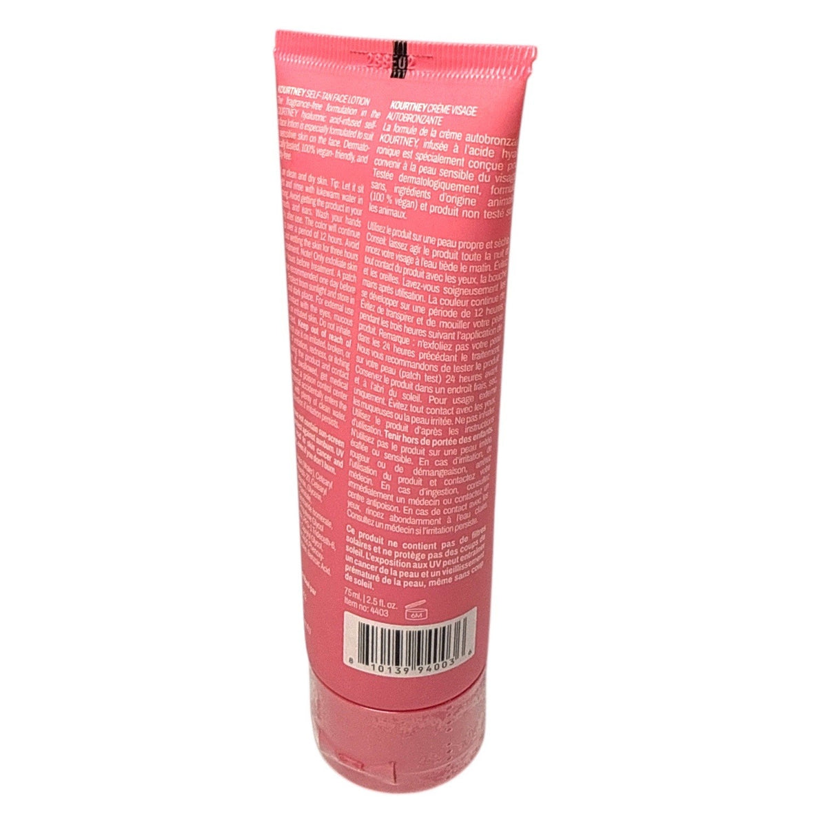 Self-Tan Face Lotion Medium with Hyaluronic Acid - Hydrating Vegan Glow