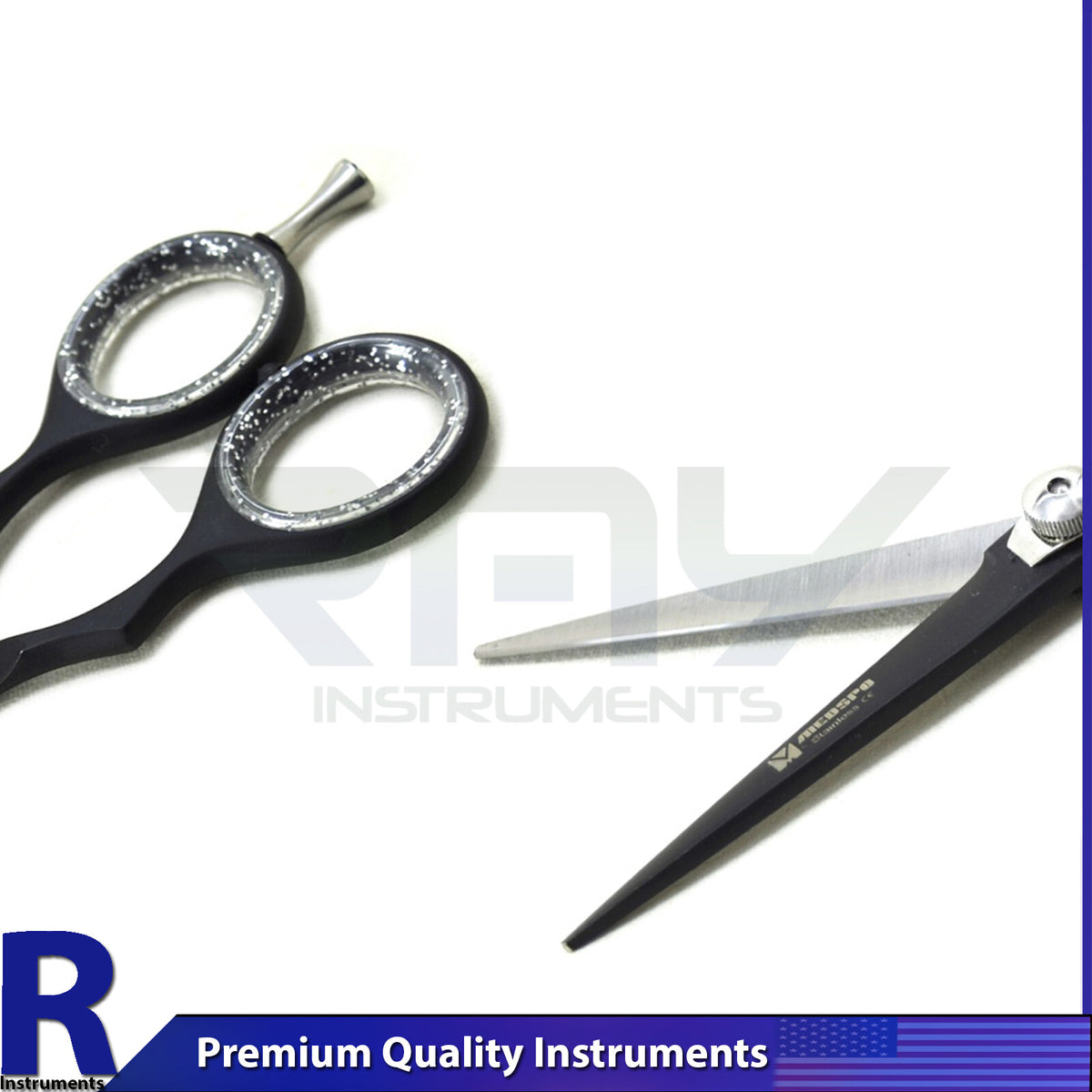 6-Inch Professional Barber Hair Cutting Scissors - Stainless Steel Shears