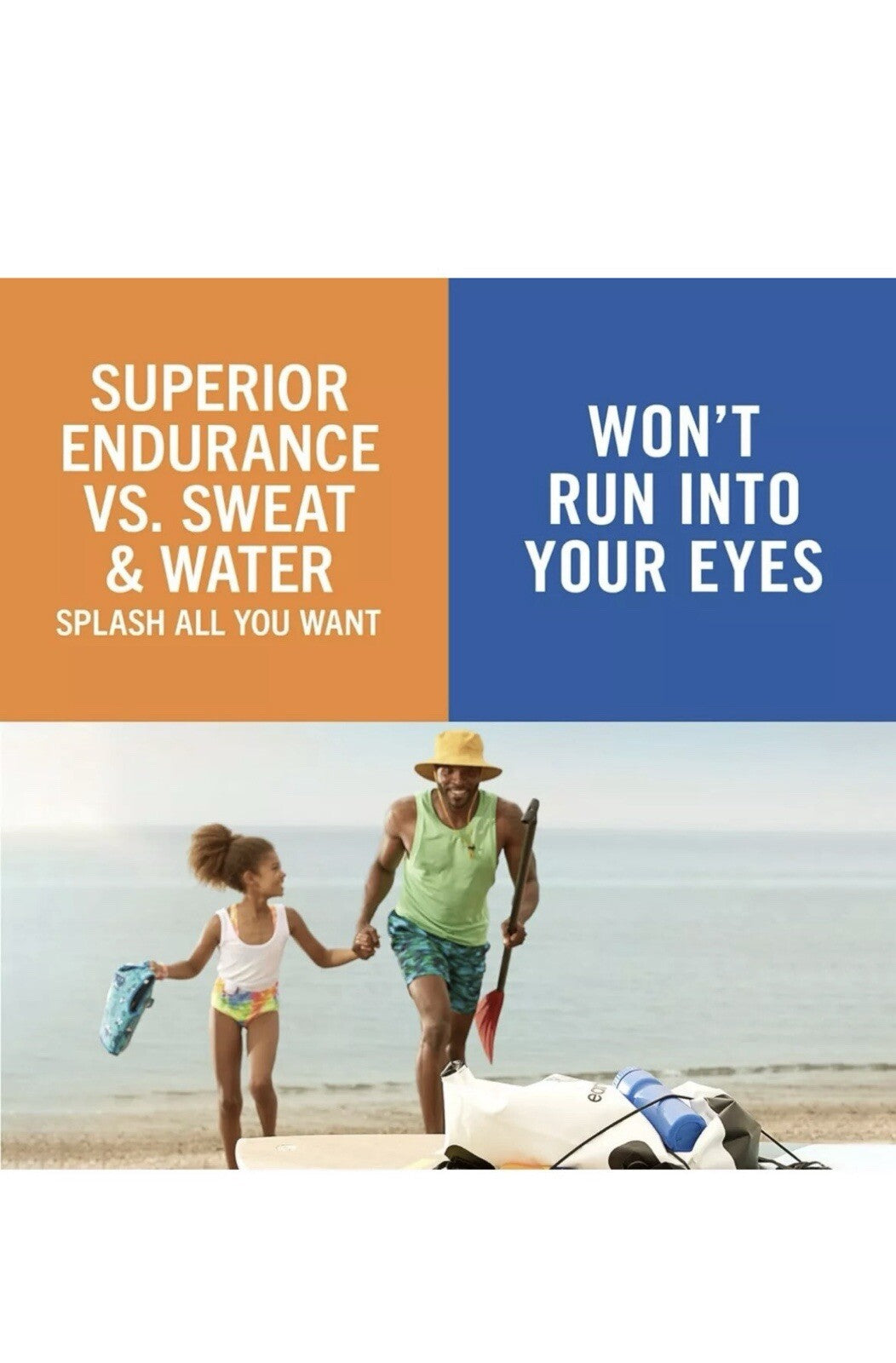 SPF 50 Sunscreen Lotion for Sports & Outdoor Activities - 8 Oz