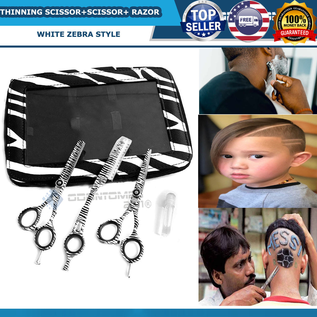 Hair Cutting Thinning Scissors Barber Shears Salon Hairdressing Set