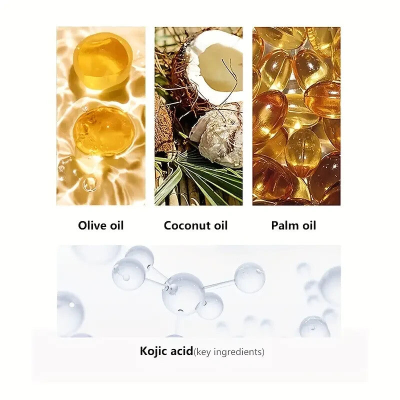 Kojic Acid Skin Lightening Soap for Dark Spots & Brightening 100g