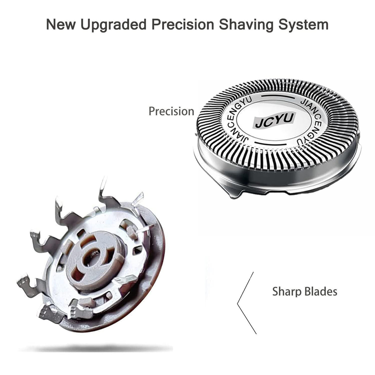 Replacement Heads for Philips Norelco Shavers - HQ8 Series 3-Pack