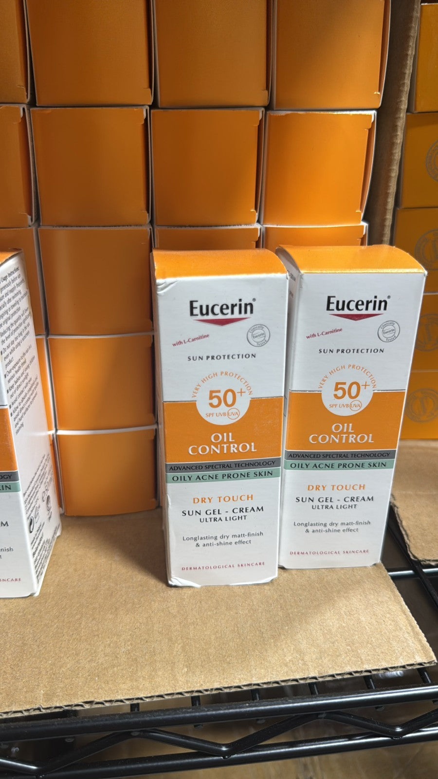 Eucerin Oil Control SPF 50+ Sun Gel Cream for Oily Skin 50ml