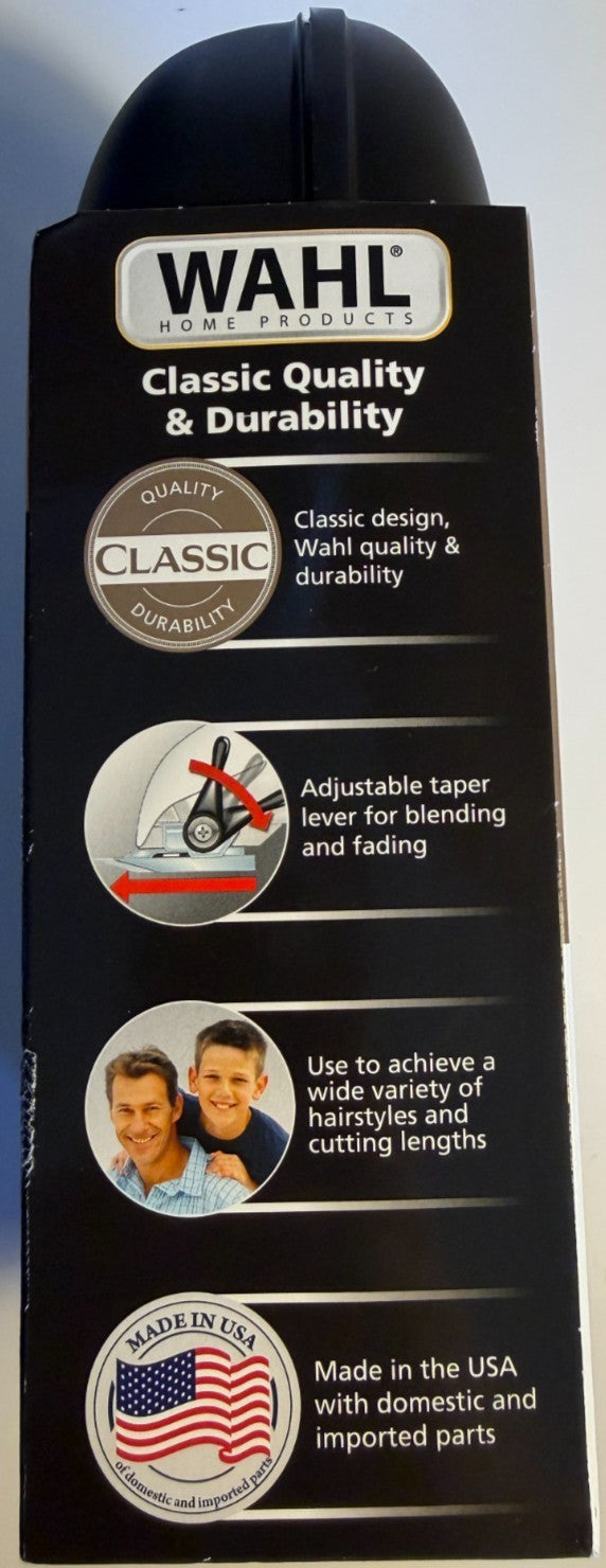 Corded Hair Clipper & Trimmer Kit with 10 Guards - Men’s Haircutting Set