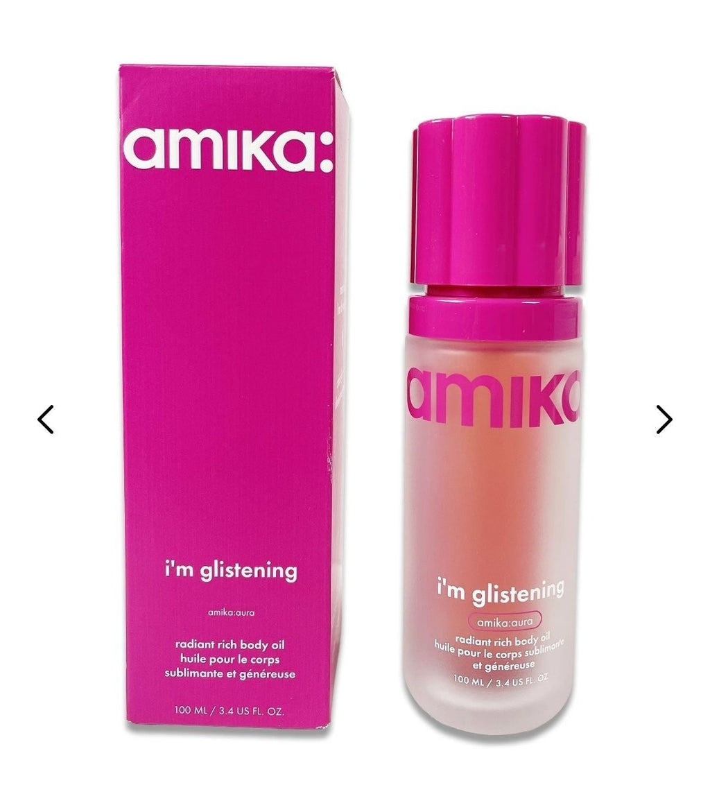 Amika Aura 4-Piece Body Care Set - Body Wash, Body Butter, Body Oil, Body Mist