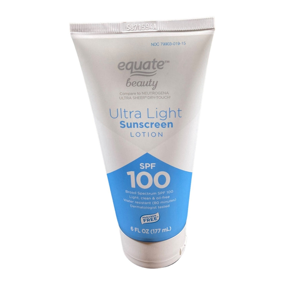 SPF 100 Sunscreen Lotion - Broad Spectrum Water-Resistant Sun Protection, 6 fl oz