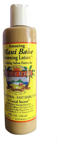 Indoor Tanning Lotion - Maui Babe Salon Formula 8oz for Deep Dark Tan