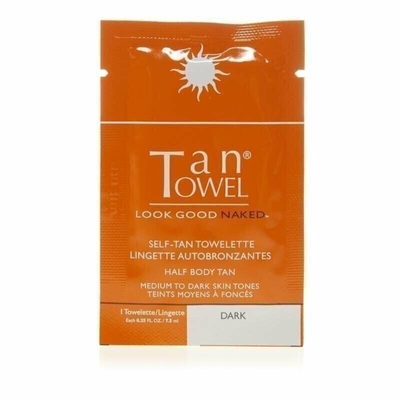 Self Tanning Towelettes Dark Tan Pack of 10 - Easy, Even Application