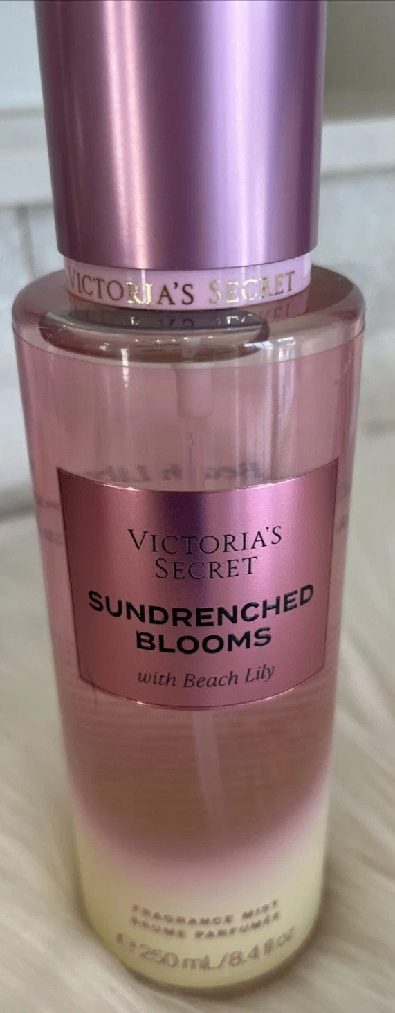 Victoria's Secret Sundrenched Blooms Fragrance Mist 8.4 Fl Oz Body Spray