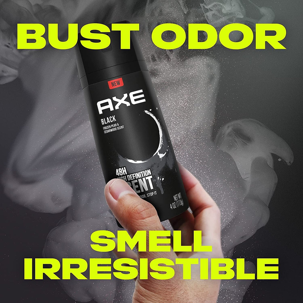 Men's Deodorant Body Spray with Pear & Cedarwood - 150ml x 3 Pack