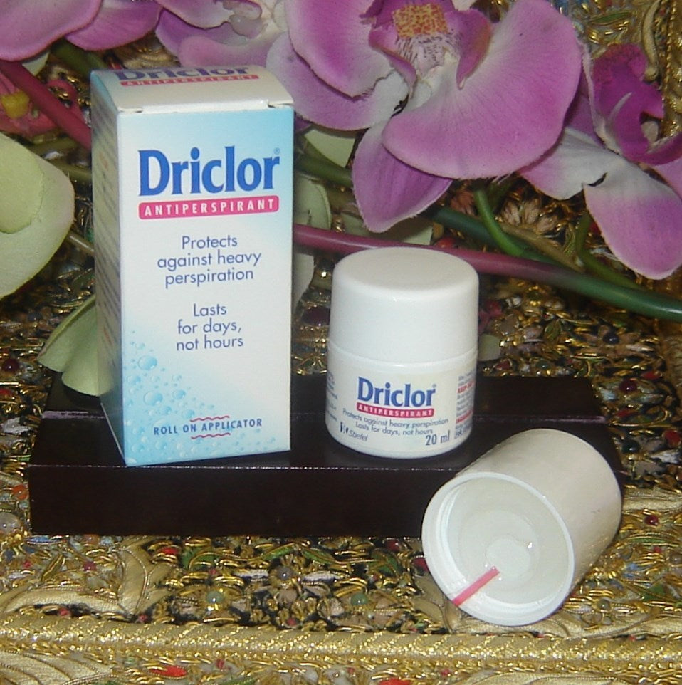 Driclor Antiperspirant Roll-On 20ml - Excess Sweat Treatment, New