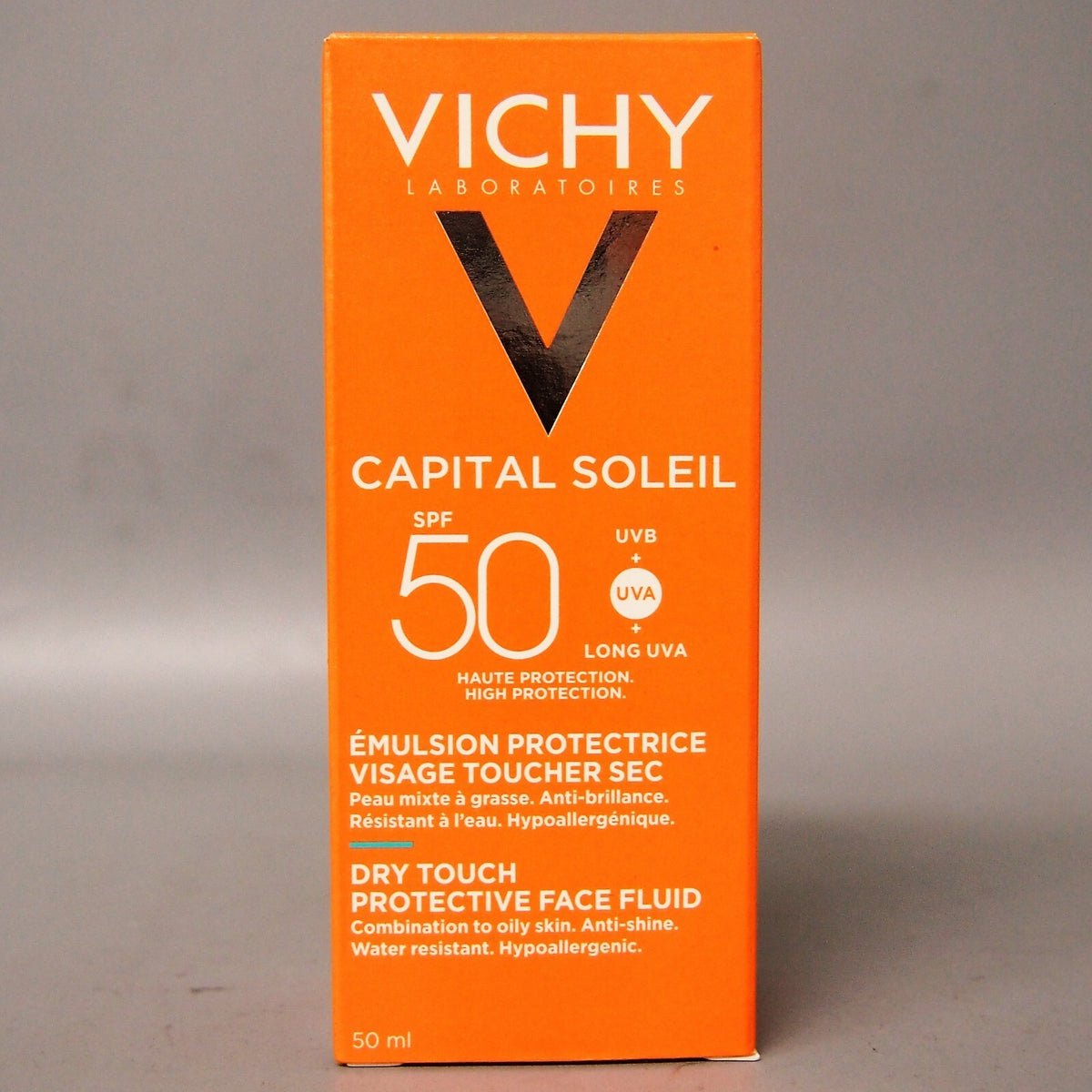 Vichy SPF 50 Mattifying Face Fluid Dry Touch Sun Protection 50ml