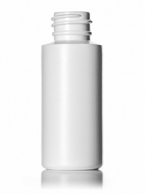 1 oz Plastic Bottles with Screw-Top Caps - Multiple Quantity & Cap Color Options