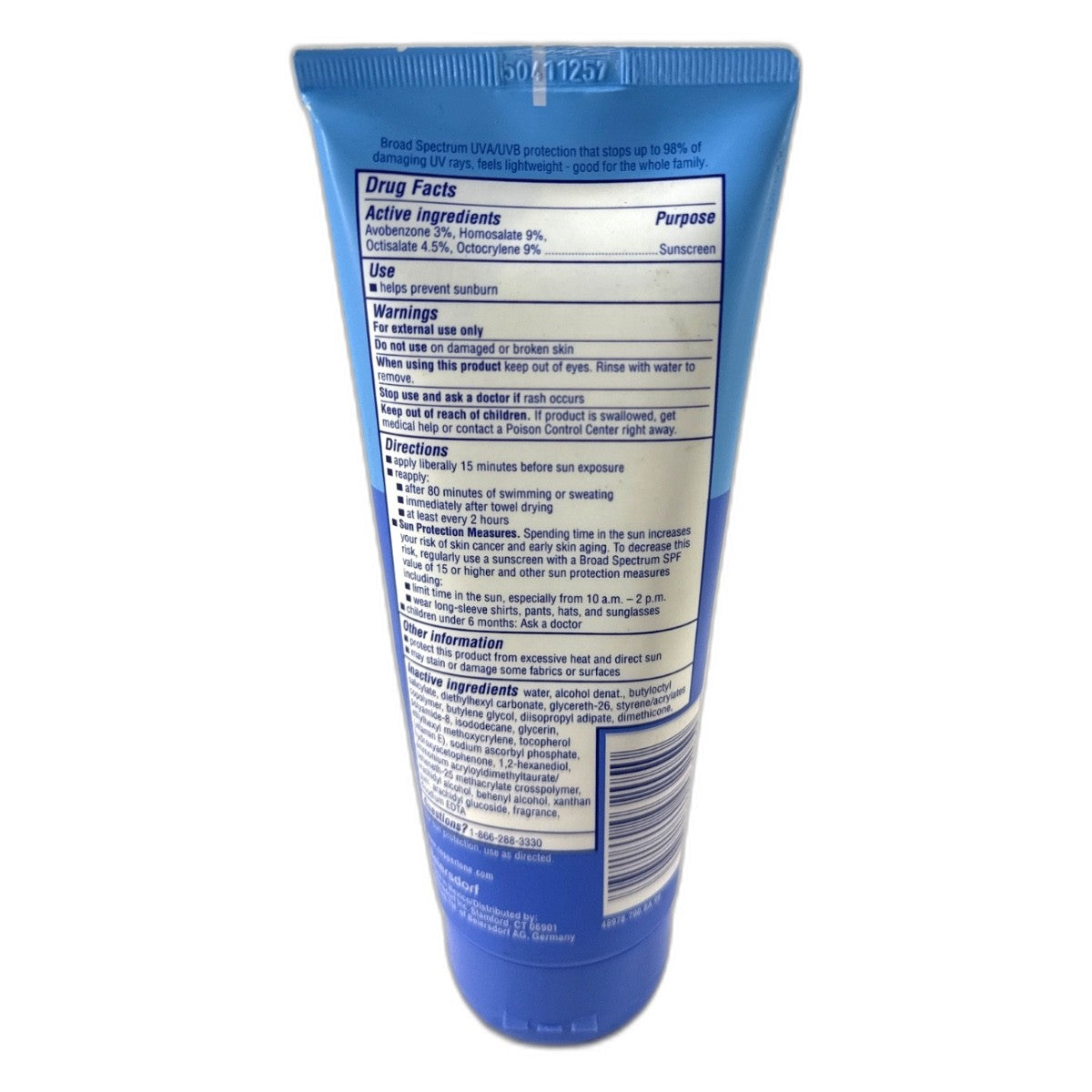 Pack of 3 Coppertone SPF 50 Body Sunscreen Lotion Water-Resistant