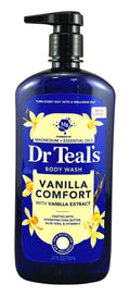 (2 Pack) Vanilla Comfort Body Wash with Vanilla Extract - 24 oz | Hydrating & Calming