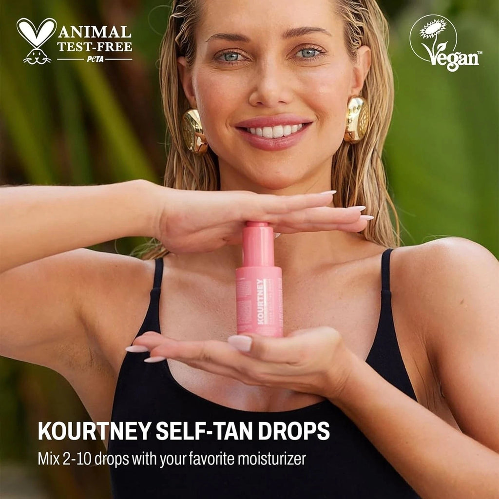 Self-Tanning Drops with Hyaluronic Acid - Clear Skin Glow, 45ml