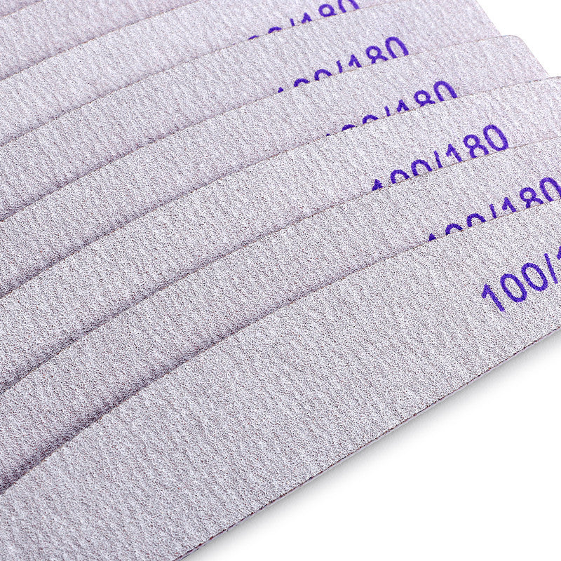 10 Pack Nail Buffers 100/180 Grit Manicure Files for Natural & Artificial Nails