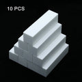 Nail Buffer Block Set 10PCS Manicure Pedicure Sponge Files for Gel Polish
