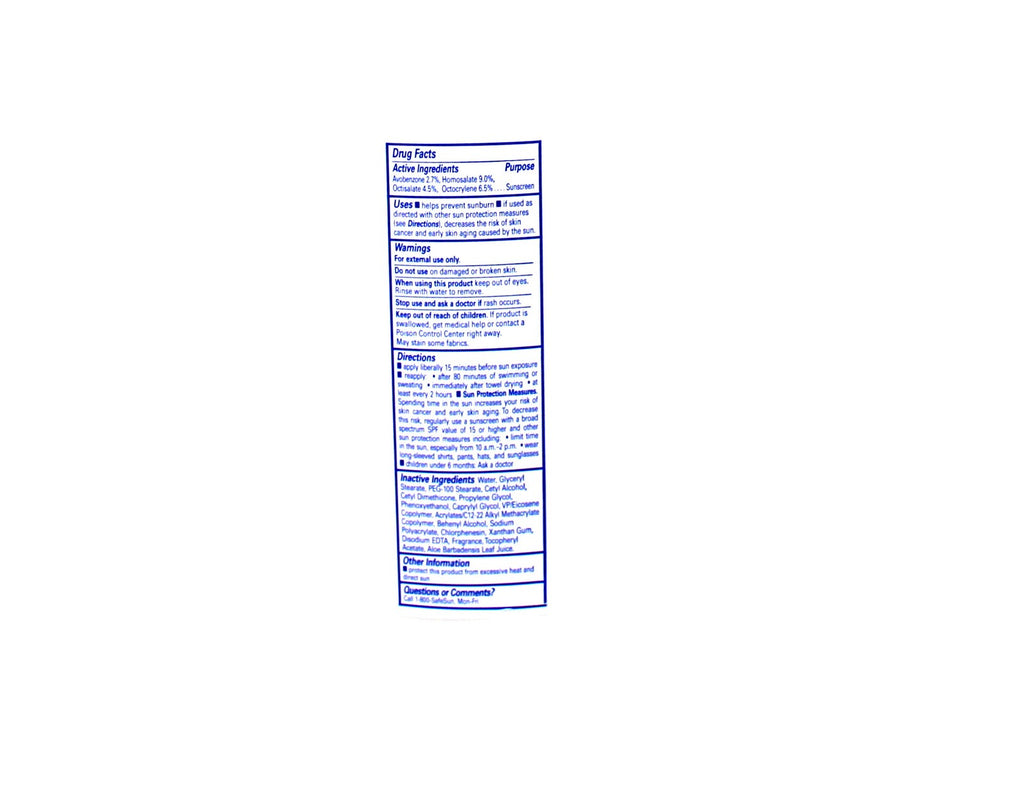SPF 50+ Sunscreen Lotion Bulk 128oz Water & Sweat Resistant Sport Lotion